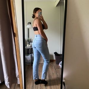 American Eagle mom straight jean - size 2